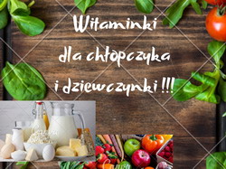 Witaminki dla chłopczyka i dziewczynki