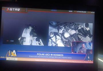 Uczniowie naszej szkoły obserwowali historyczny start misji Axiom-4