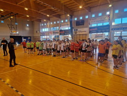 Relacja z gminnych zawodów w koszykówce klas IV–VI