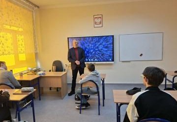 Ważna lekcja o przyszłości - spotkanie z Dyrektorem liceum